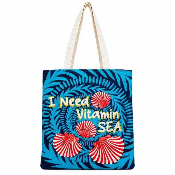 House_Of_Omaya_Vitamin_Sea_Cotton_Canvas_Tote_Bag