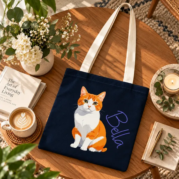 House_Of_Omaya_Bella_Cat_Cotton_Canvas_Tote_Bag
