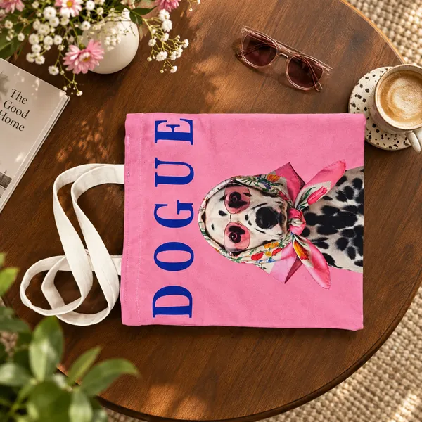 House_Of_Omaya_Vogue_Dalmatian_Cotton_Canvas_Tote_Bag