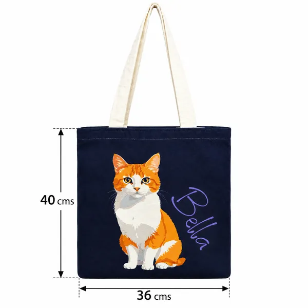 House_Of_Omaya_Bella_Cat_Cotton_Canvas_Tote_Bag