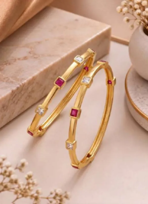Gold_Alloy_Red_Stone_Studded_Bangle_Set_For_Women