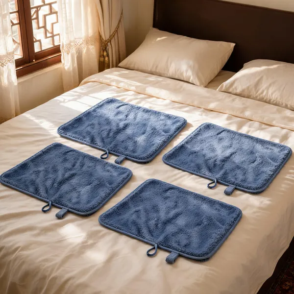 Microfiber_Multipurpose_Solid_Blue_Cleaning_Towel_-_Pack_of_4