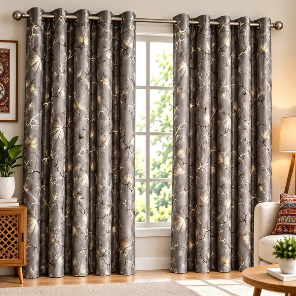 Jacquard_Door_Marble_Print_Grey_Eyelet_Curtain