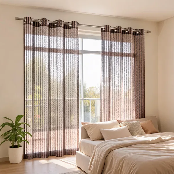 Jacquard_Sheer_Vertical_Stripe_Eyelet_Door_Curtain