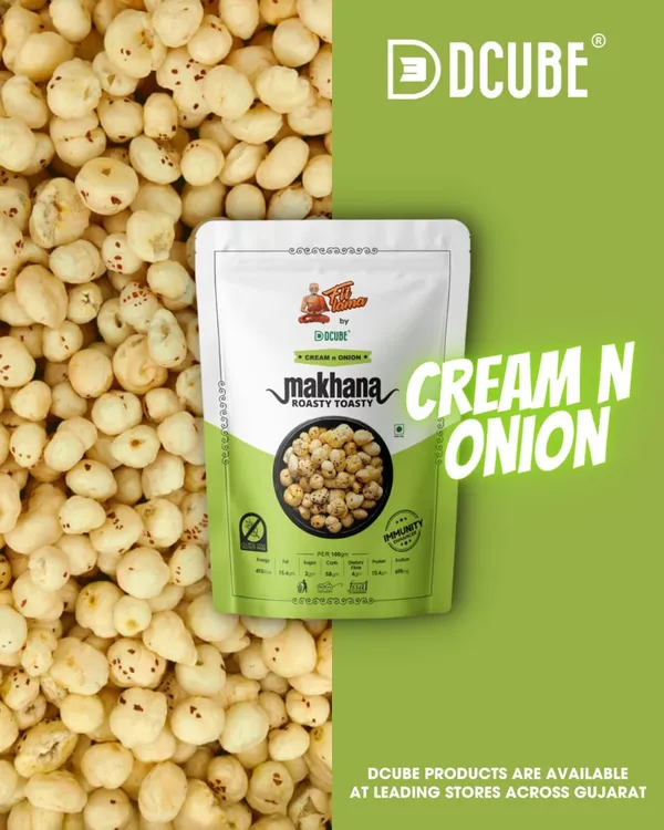 Dcube_Roasted_Makhana_Cream_Onion_Flavor_85gm