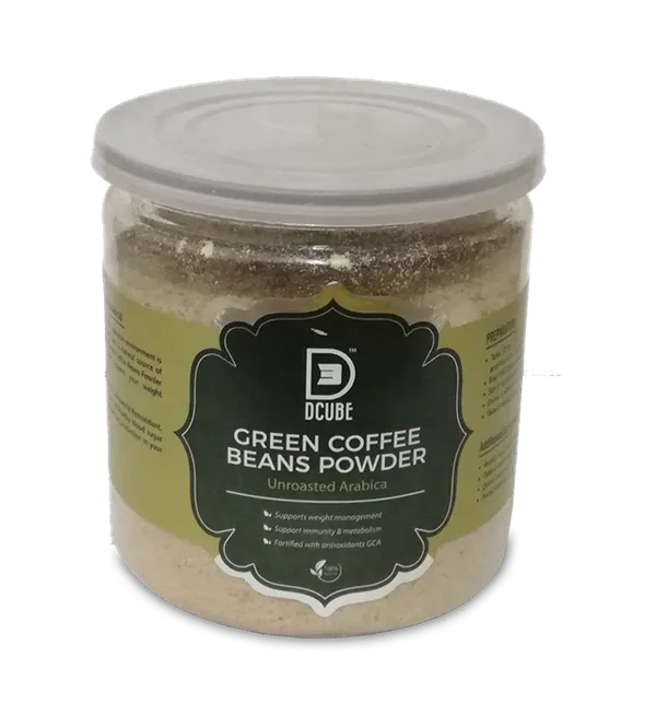Dcube_Green_Coffee_Beans_Powder_200gm