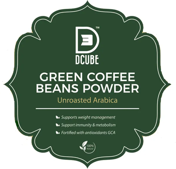 Dcube_Green_Coffee_Beans_Powder_200gm