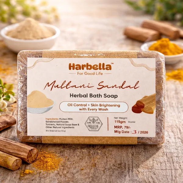 Harbella_Herbal_Soap_Multani_Sandal_115gm