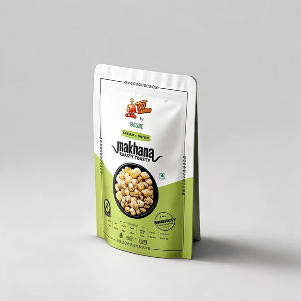 Dcube_Roasted_Makhana_Cream_Onion_Flavor_85gm_Pack_of_2