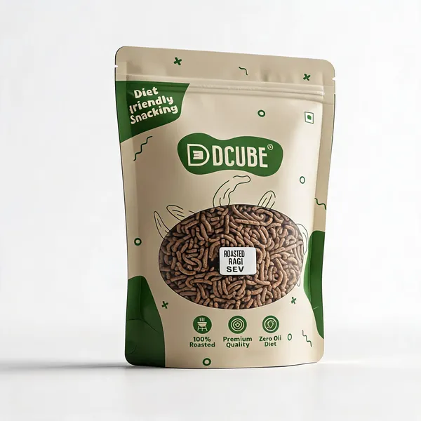 Dcube_Ragi_Sev_150gm_Pack_of_4