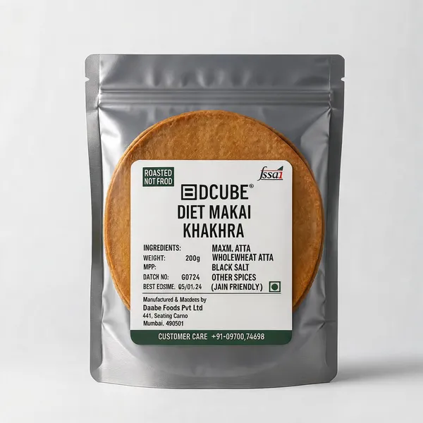 Dcube_Diet_Makai_Khakhara_200gms_Pack_of_4