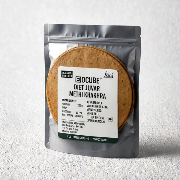 Dcube_Diet_Juvar_Methi_Khakhara_200gms_Pack_of_4