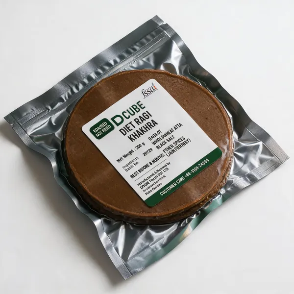 Dcube_Diet_Ragi_Khakhara_200gms_Pack_of_4