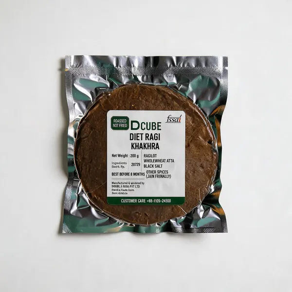 Dcube_Diet_Ragi_Khakhara_200gms_Pack_of_4