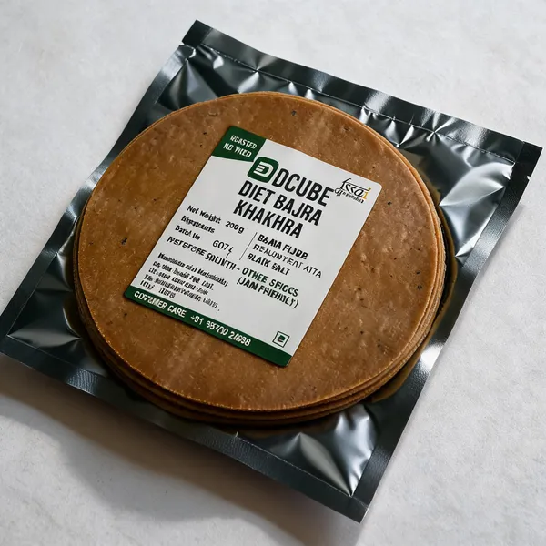 Dcube_Diet_Bajra_Khakhara_200gms_Pack_of_4