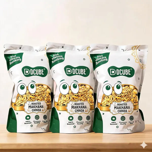 Dcube_Makhana_Chivda_200_Gram_Pack_of_3