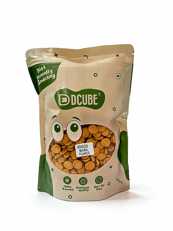 Dcube_Roasted_Bajra_Flakes_140gm_Pack_of_4