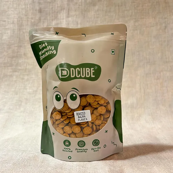 Dcube_Roasted_Bajra_Flakes_140gm_Pack_of_4
