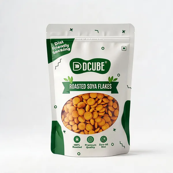 Dcube_Roasted_Soya_Flakes_140_Gm_Pack_of_4