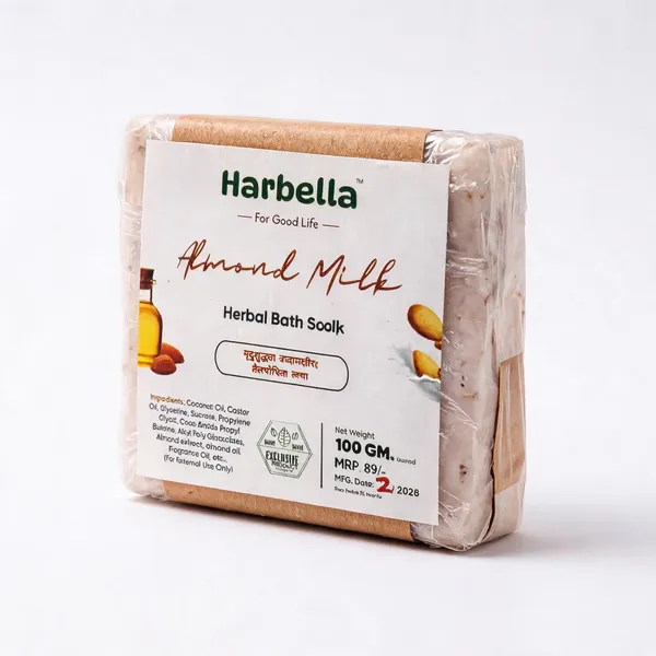 Herbella_Herbal_Soap_Almond_Milk_100gm_Pack_of_4