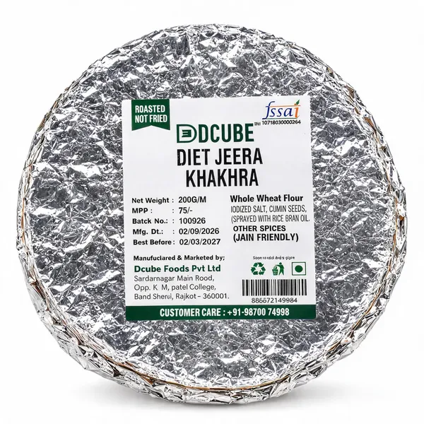 Dcube_Diet_Jeera_Khakhra_200_Gm_Pack_of_4