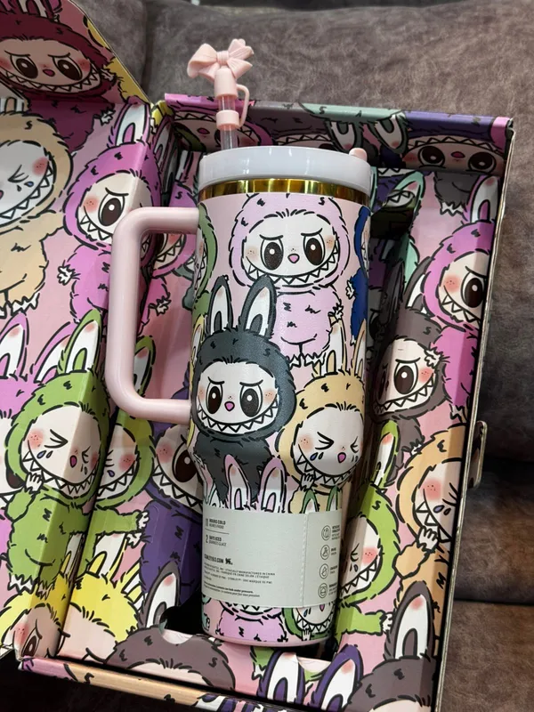 Bunny_Print_Handled_Travel_Tumbler_With_Straw