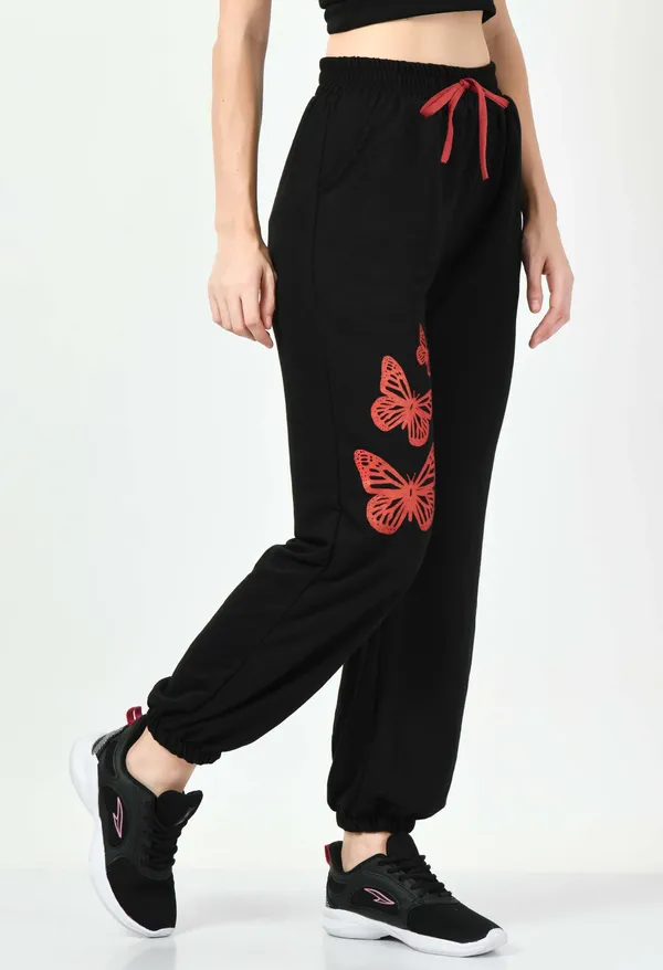 Black_Cotton_Joggers_For_Women