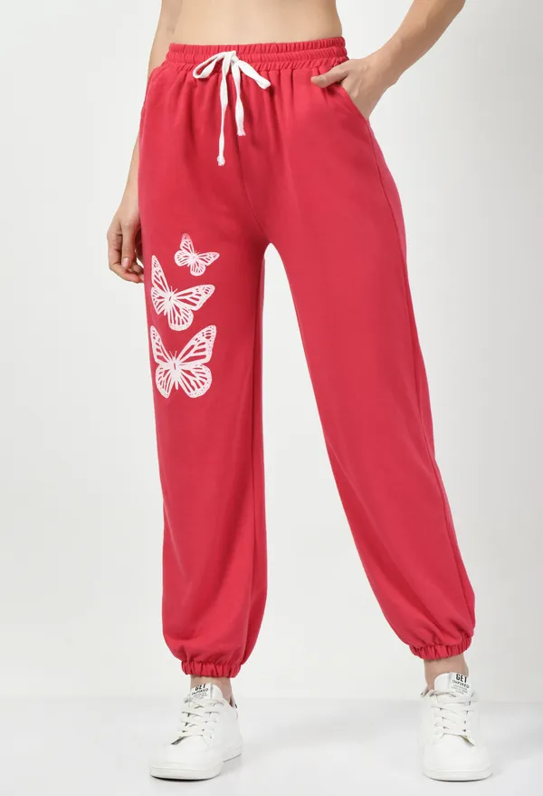 Pink_Cotton_Joggers_For_Women