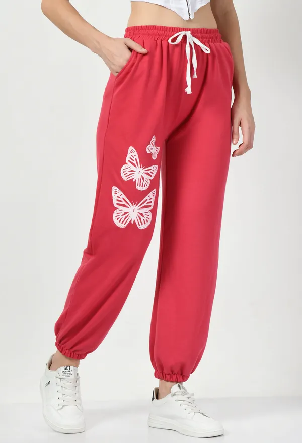 Pink_Cotton_Joggers_For_Women