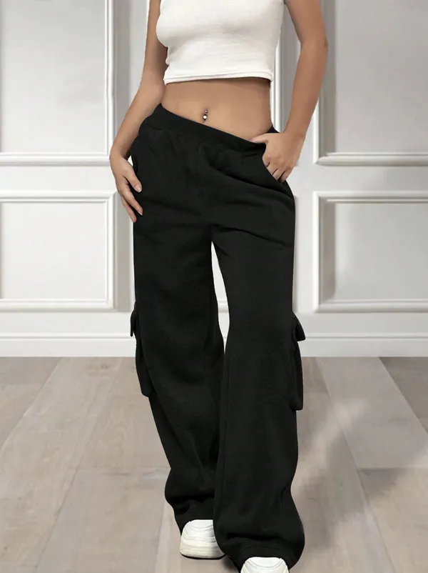Black_Cotton_Joggers_For_Women
