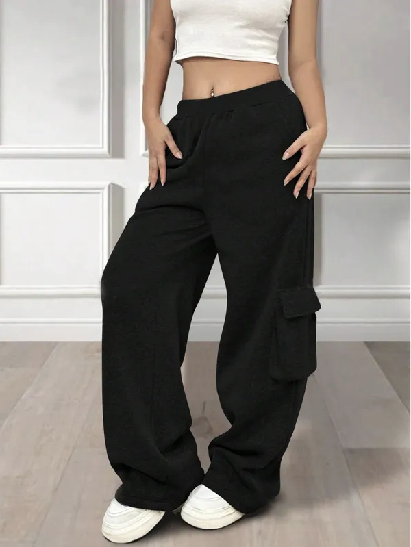 Black_Cotton_Joggers_For_Women