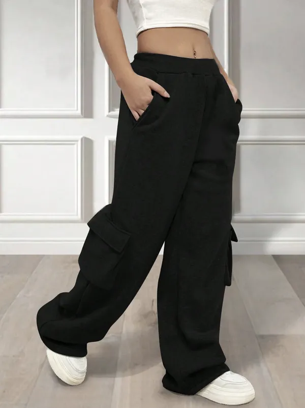 Black_Cotton_Joggers_For_Women