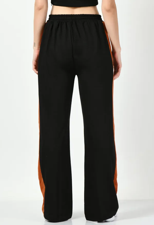 Black_&_Rust_Cotton_Joggers_For_Women