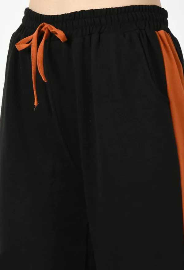 Black_&_Rust_Cotton_Joggers_For_Women