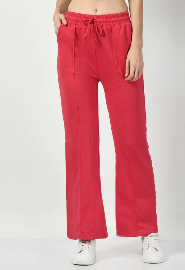 Pink_Cotton_Joggers_For_Women