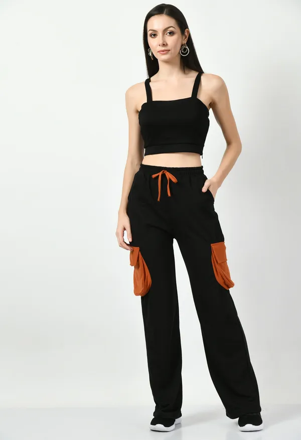 Black_Cotton_Joggers_For_Women