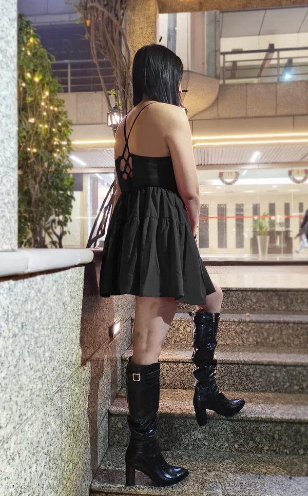 Black_Cotton_Dress_For_Women