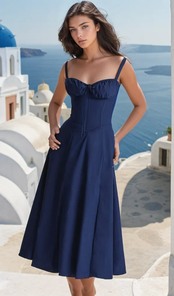 Navy_Cotton_Dress_For_Women