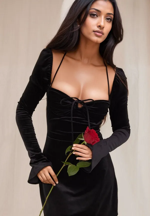 Black_Velvet_Dress_For_Women