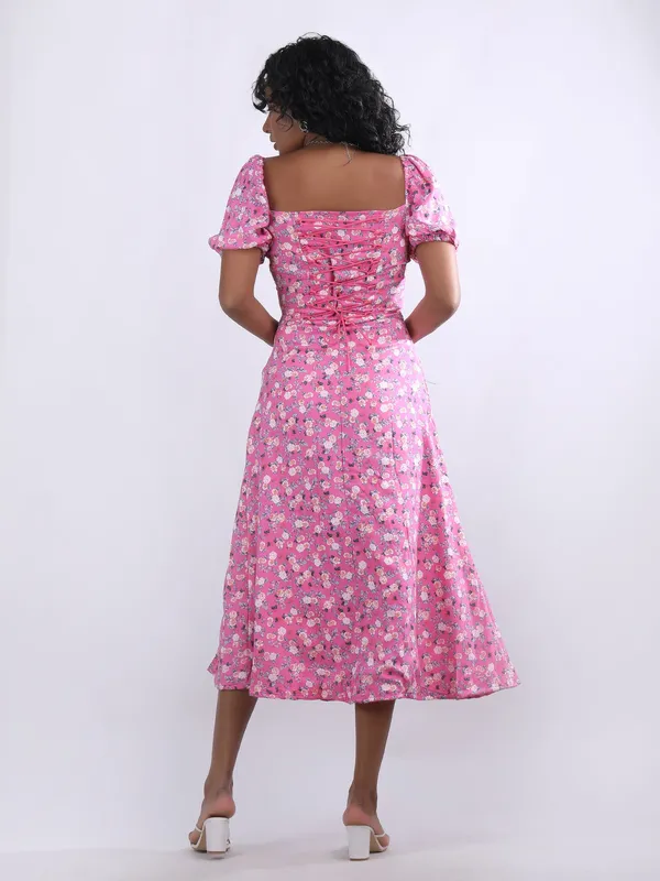 Pink_Cotton_Dress_For_Women
