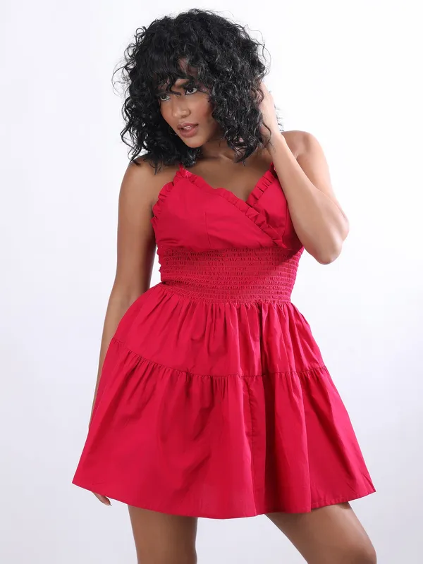 Pink_Cotton_Dress_For_Women