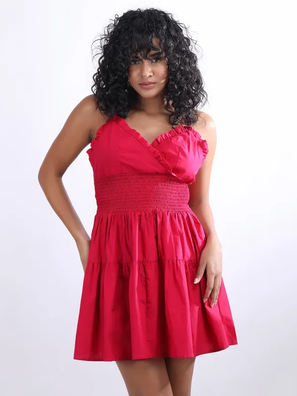Pink_Cotton_Dress_For_Women