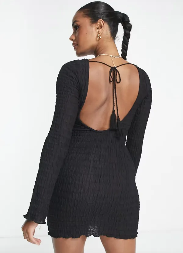 Black_Lycra_Dress_For_Women