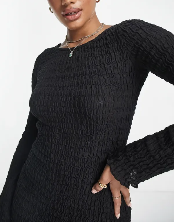 Black_Lycra_Dress_For_Women