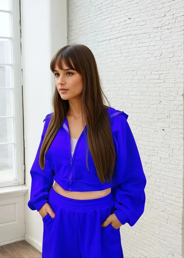 Royal_Blue_Fleece_Co-ord_Set_For_Women