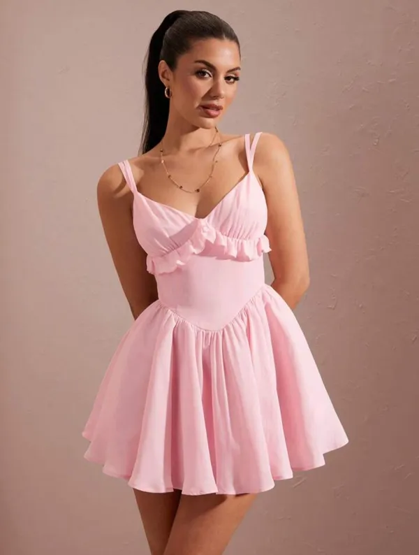 Blush_Polyester_Dress_For_Women