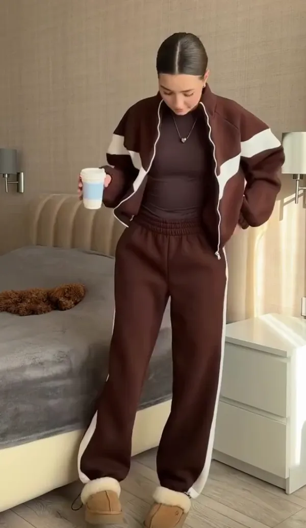 Coffee_Fleece_Co-ord_Set_For_Unisex
