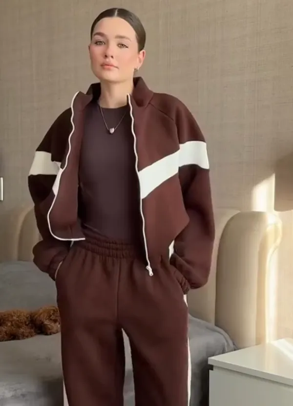 Coffee_Fleece_Co-ord_Set_For_Unisex