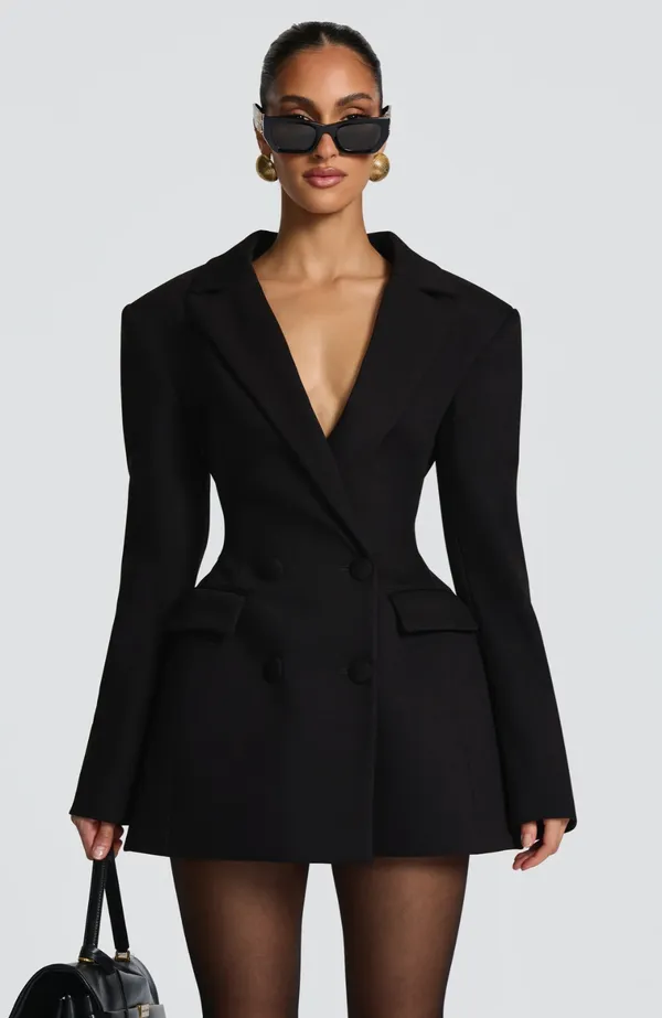 Black_Polyester_Dress_For_Women