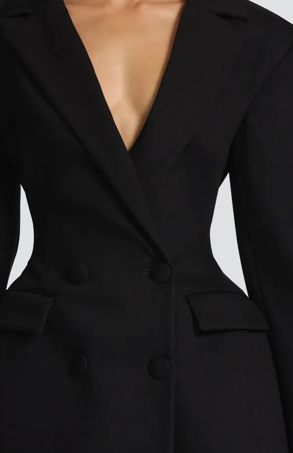 Black_Polyester_Dress_For_Women